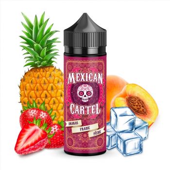 Ananas Fraise Pêche 100ml | Mexican Cartel